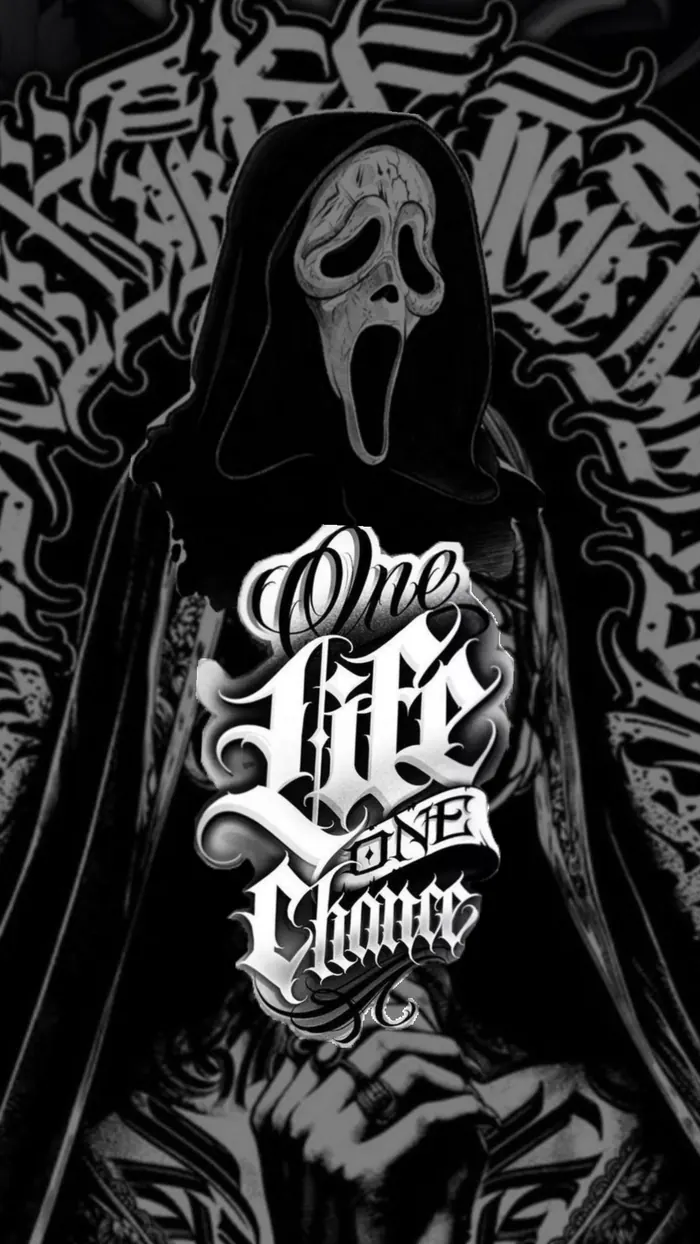 Lettering: One life one chance